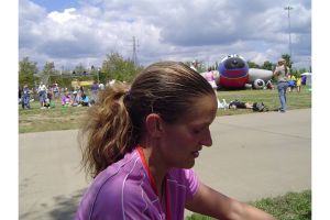 tailfro My tail-fro in full effect after the Nashville Country Music Marathon in 2007.