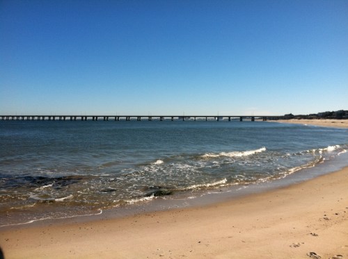The view on my favorite Virginia Beach run. 