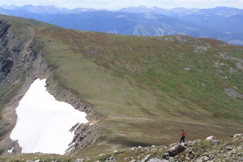 Hike to Devil's Thumb, near Winter Park, Colo. 